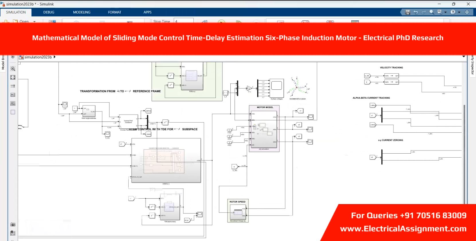 Model predictive control induction motor screenshot 9